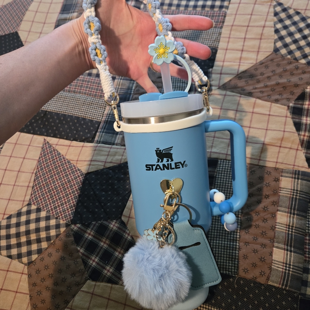 Stanley Blue Drinkware with Handle